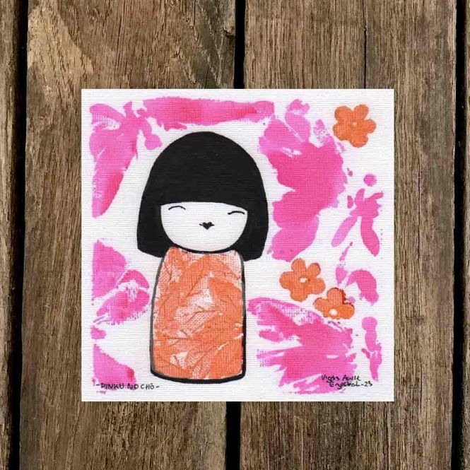 Hovedbilde Pinku no chō, 12x12 original