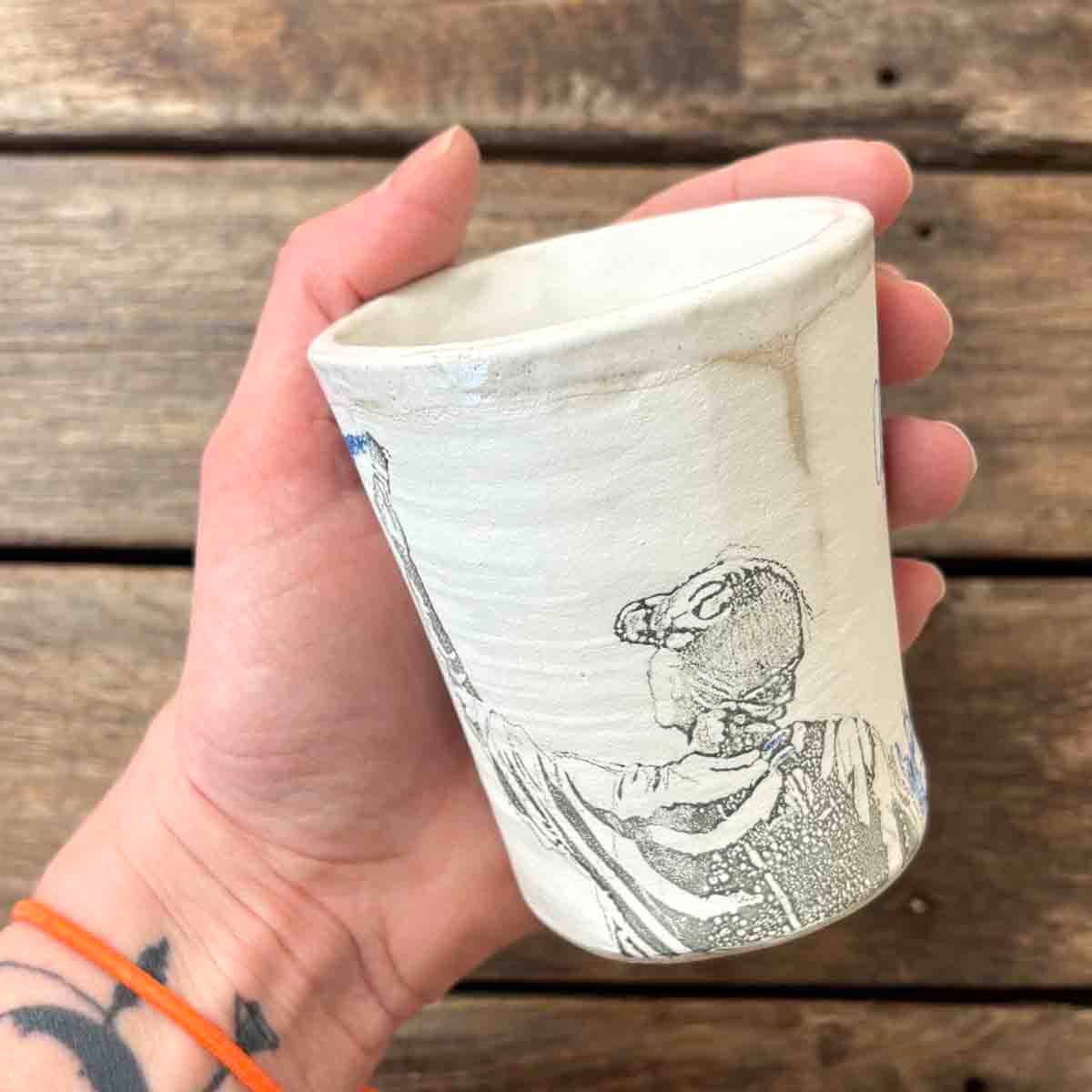 The painter, krus keramikk 9.5 cm