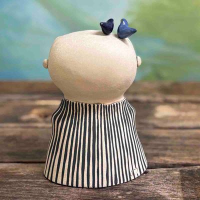 Lykkefnugg, skulptur ca 16 cm (23)