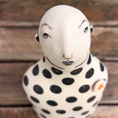 Hverdagshelten Trond, skulptur ca 24 cm