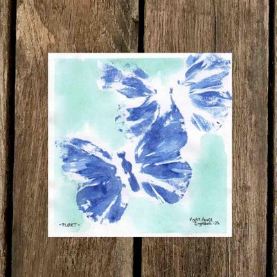 Flørt, 12x12 original 