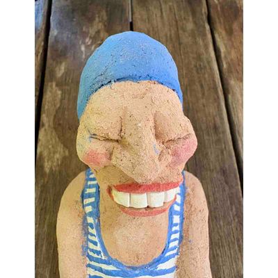 Stuper Sander, skulptur vegg 34 cm