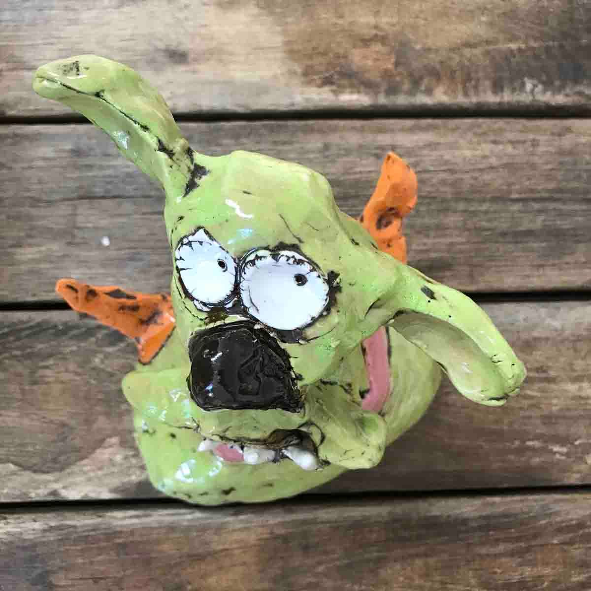 Englebikkje med vinger, 18 cm skulptur