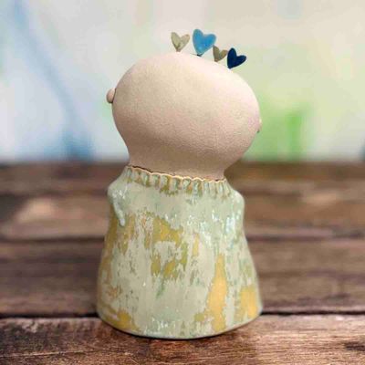 Lykkefnugg, skulptur ca 16 cm (11)