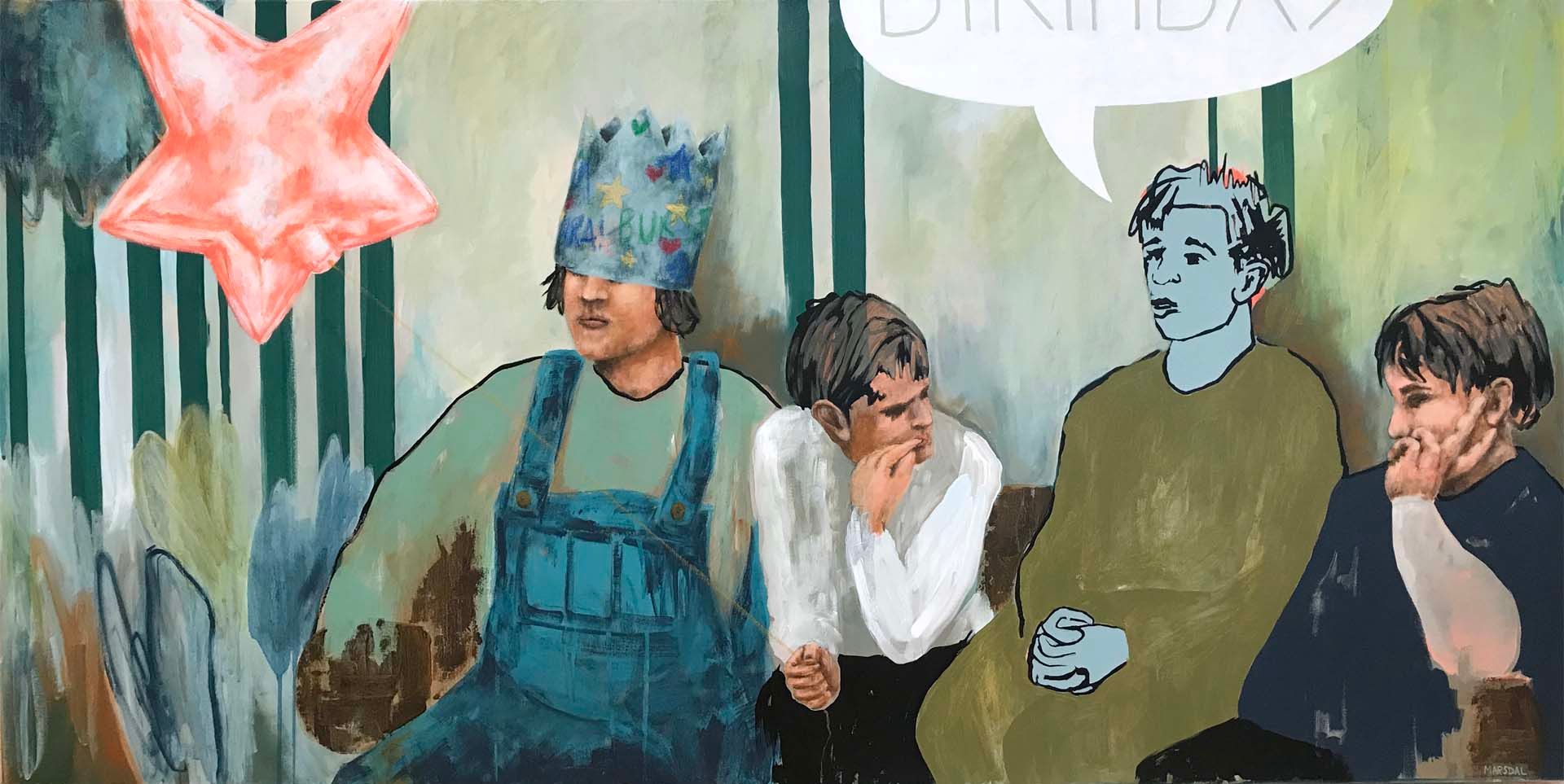 maleri av Line Marsdal