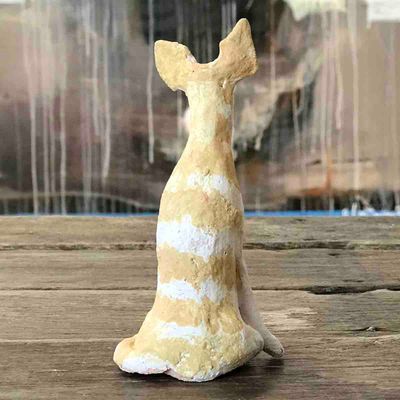 Katt stripete, skulptur 11.5 cm