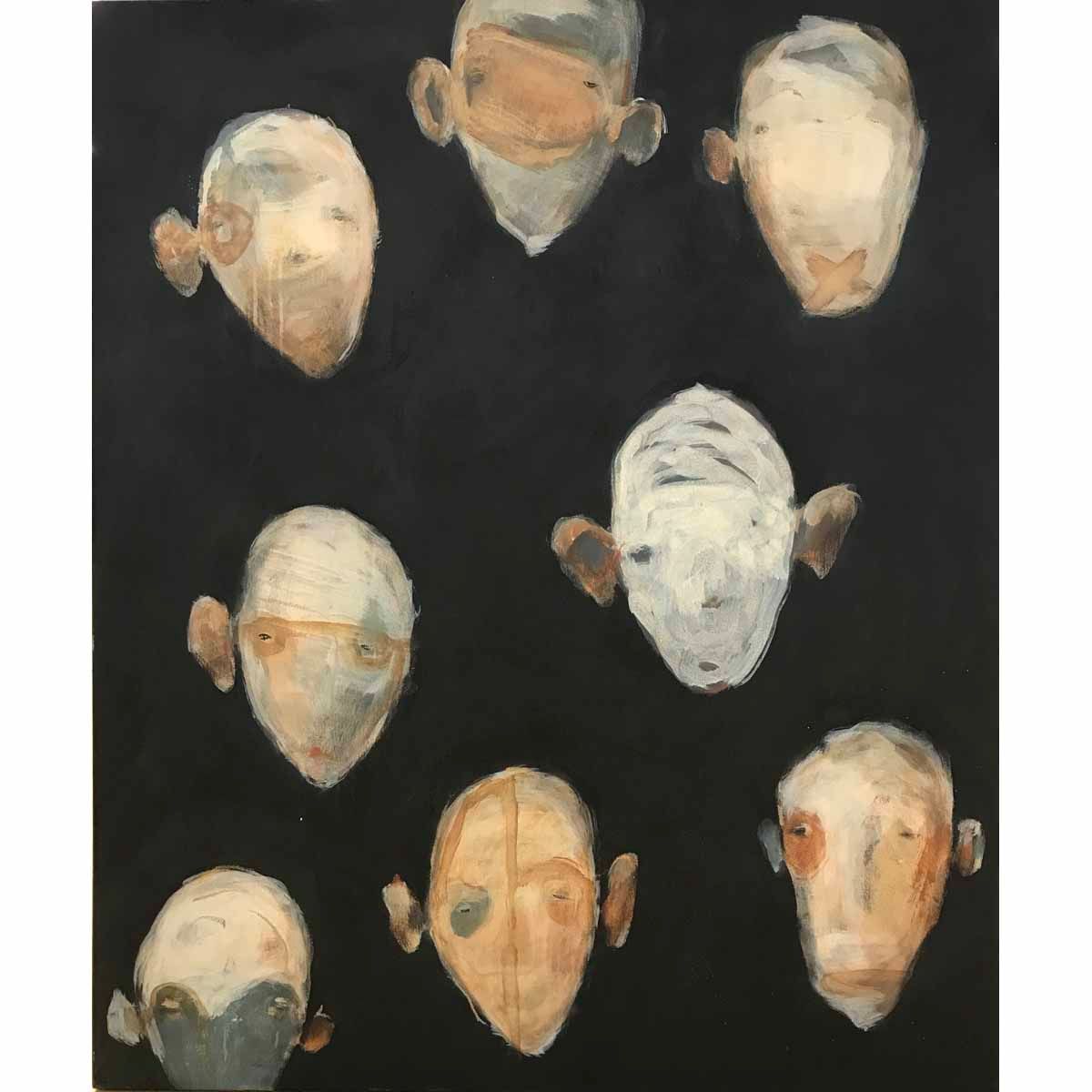 I have no cherished outcome, 120x100 maleri