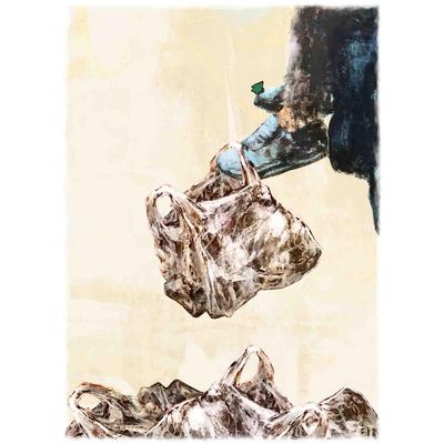 The butterfly effect (30x40cm) kunstplakat