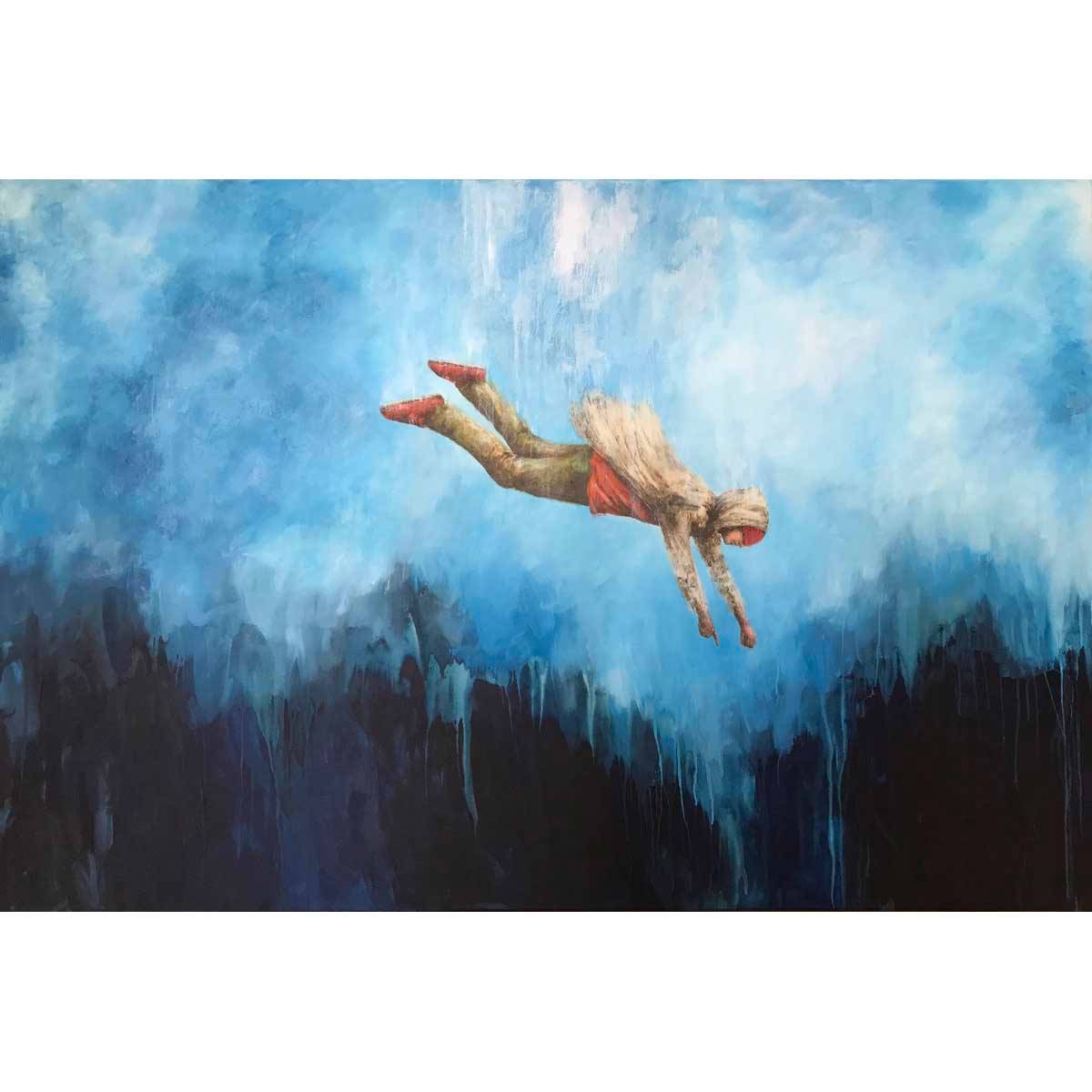 Confidence, 150x100 maleri